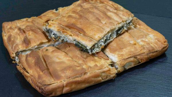 4ΑΡΑ ΤΕΤΡΑΓΩΝΗ ΣΠΑΝΑΚΟΤΥΡΟΠΙΤΑ ΤΑΨΙΟΥ